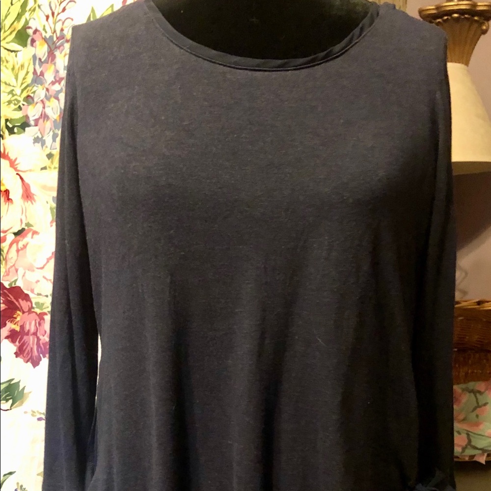 Navy Tunic Blouse